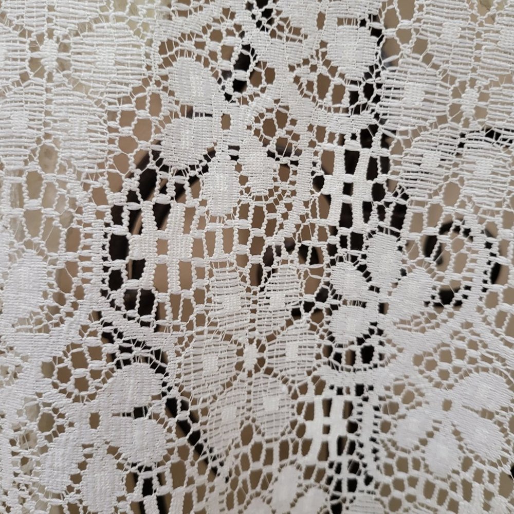 Coldwater Creek Soft Lace Cream Jacket - Picture 5 of 14